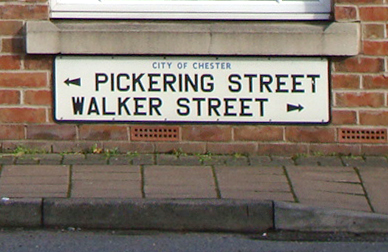 Pickering and Walker Streets